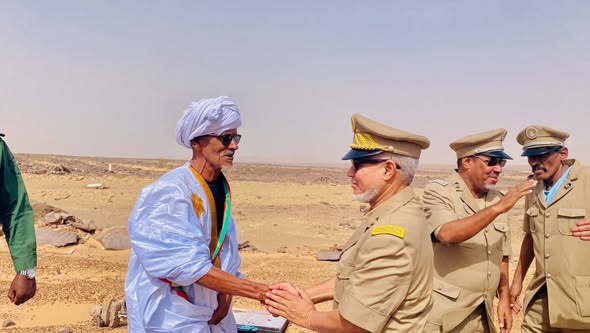 حلف العهد يسجل حضورًا قويا في استقبال والي آدرار واجتماعه بأوجفت