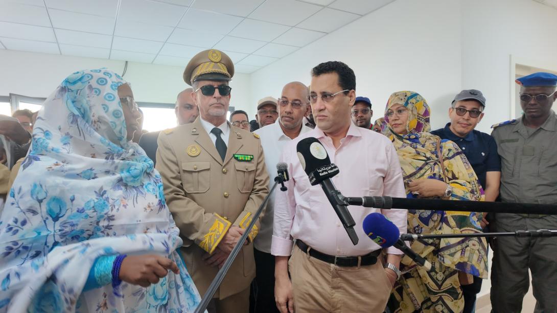 ولد أجاي يبدأ زيارة ميدانية لعدد من المنشآت الخدمية في نواكشوط