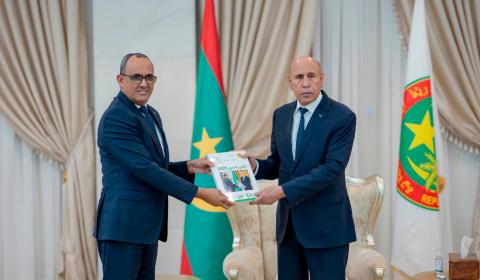 رئيس الجمهورية يستقبل بالقصر الرئاسي رئيس السلطة العليا للسمعيات البصرية (الهابا)