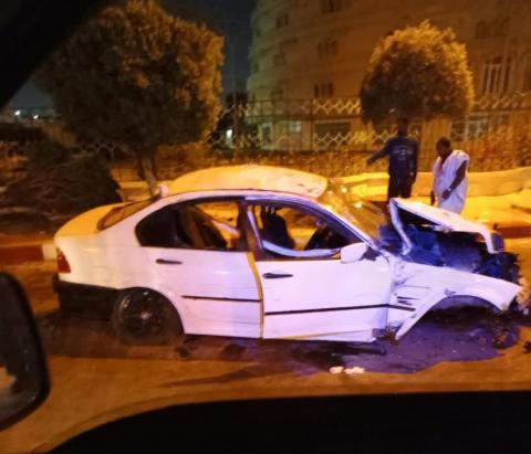 نواكشوط: إصابة ثلاثة أشخاص في حادث سير بسبب التفحيط